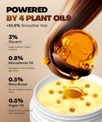 Srripo Moroccan and avocado oils blend delivering shine and frizz control.