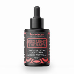 St. Croix Red Light Activation Serum bottle for pre-treatment hydration.