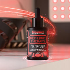 St. Croix serum ingredients featuring green tea and peptides for vitality.