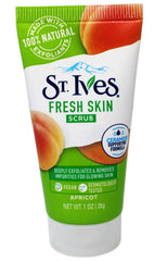 St. Ives Apricot Scrub with apricot fruit extract for gentle cleansing and glow