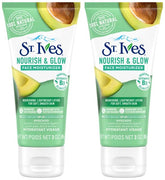 St. Ives Nourish & Glow avocado moisturizer jar front two-pack for daily hydration.