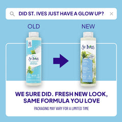 Creamy lather texture of the body wash with kelp and sea salt.