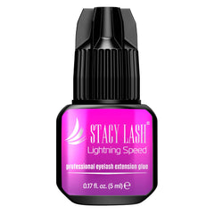 STACY LASH Lightning Speed Glue for fast eyelash extension applications.