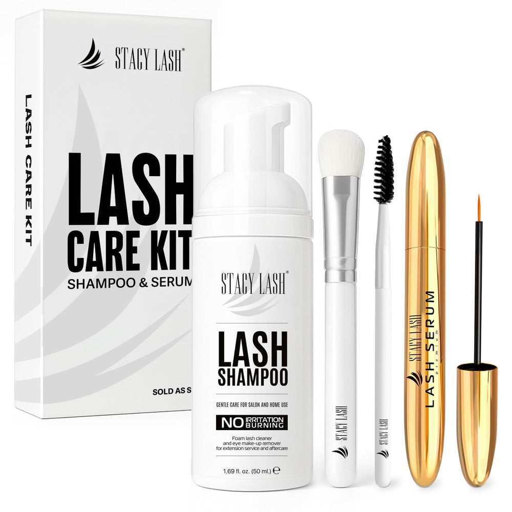 STACY LASH Shampoing extension cils en mousse pour nettoyage en douceur