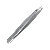 Pince STALEKS PRO EXPERT 10 avec pointe fine pour épilation précise des sourcils.