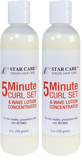 STAR CARE bottle pour for quick styling and easy application