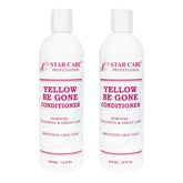 STAR CARE Yellow Be Gone bottle front—neutralizes brass for brighter blonde tones.