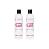 STAR CARE Yellow Be Gone Shampoo bottle front showing cool toned neutralization for blonde and gray hair