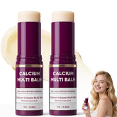 STDKDFW Calcium Multi Balm compact stick close-up showing smooth, hydrating formula for all-day use