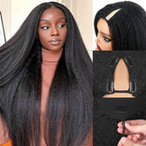 Sterly V Part wig cap assembly demonstrates easy wear and a secure fit.