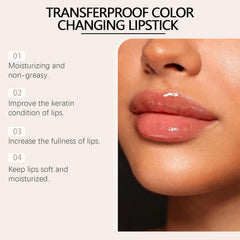 STIEKIET high-pigmentation lipstick swatch for bold, long-lasting color