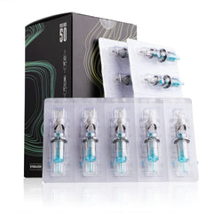 STIGMA Aquamarine Knight 1203RL round liner cartridge ideal for intricate lines