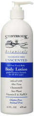 Stony Brook Unscented Lotion 16oz bottle for daily moisturization.