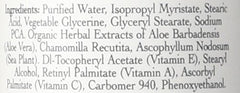 Stony Brook Unscented Lotion label close-up, highlights fragrance-free formula.