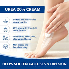 STRATUS PHARMACEUTICALS Urea 20% Cream hands application demonstrates quick absorption and comfort.