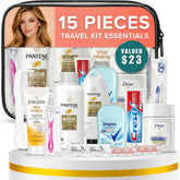 Stuhrling Bottle TrekTote bag open with contents, organized for easy packing on the go.