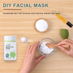 Sturelehub glycolic powder used in serums and toners for personalization