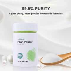 Sturelehub Pearl Powder Organic texture close-up showing fine granules ideal for gentle exfoliation.