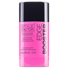 Style Factor Edge Booster bottle-pomade for strong hold and a polished finish.