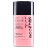 Style Factor Edge Booster front view shows compact packaging for quick styling
