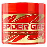 Style Factor Spider Grip pomade bottle shown for strong hold and control