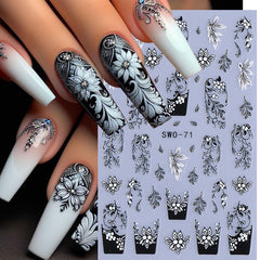 STZPRONAIL self-adhesive decal for natural or artificial nails