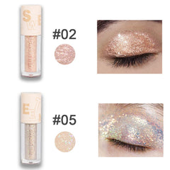 SUAKE eyelid shimmer stick adds radiant color with easy wet or dry application