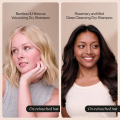 Suave bamboo hibiscus spray application provides texture without heaviness