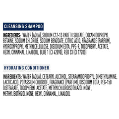 Suave Essentials Dry hair repair visual highlights nourishing rejuvenation.