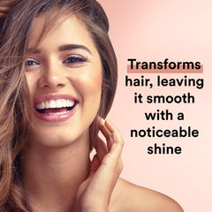 Suave Moroccan Oil Infusion shampoo with argan oil for healthy shine.