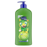 Suave Silly Apple 3-in-1 bottle front shows kid-friendly design for simple routines.