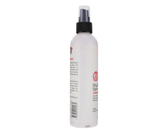Medium shine finish from Suavecita styling spray adds a natural glow.