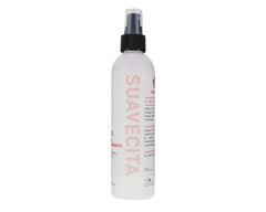 Suavecita styling spray with wild berry scent for a fresh styling experience.