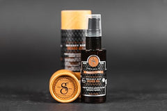 Suavecito Premium Blends beard oil amber bottle protects formula and preserves fragrance