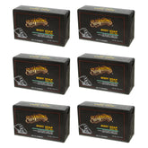 Suavecito Tiki Rum soap bar pack shot with six moisturizing bars.