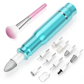 SUBAY electric nail drill set at 25,000 RPM for rapid manicures and pedicures.