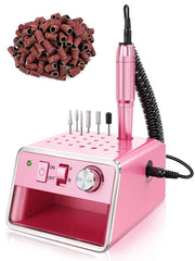 SUBAY nail drill machine electric file with attachments for shaping nails