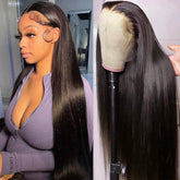 Subella HD lace-front wig 26in with baby hair for a natural look.
