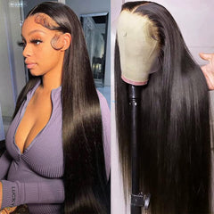 Subella HD lace-front wig 26in with baby hair for a natural look.