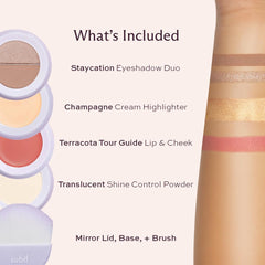 Subtl Beauty Staks shine-control powder keeps skin matte during busy days