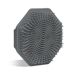 Sud Scrub charcoal face scrubber delivers gentle cleansing for fresh, clear skin.