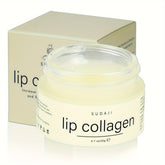 SUDAJI lip collagen balm gloss close-up showing rich hydration