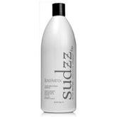 SUDZZFX Blonde Ambition Shampoo bottle shows blue pigment brightening blonde tones.