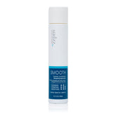 SUDZZFX Smooth Taming Shampoo bottle pour showing easy frizz control and hydration