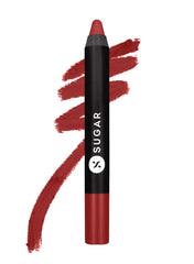 SUGAR Cosmetics Matte As Hell Jackie Brown swatch for everyday wear