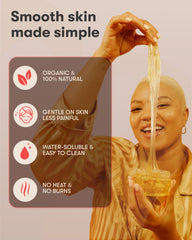 Sugardoh reusable cloth strips for consistent, sustainable waxing results.