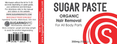Sugaring NYC paste texture close-up highlights creamy consistency for smooth application