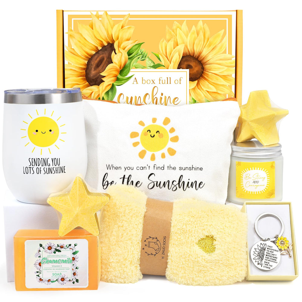 Suhctuptx Sunshine Box contents brighten her day and mood