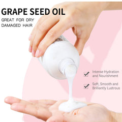 Suisuaie scalp balance illustration showing minimized pores and healthy roots