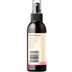 Sukin Rose Hydration Mist Toner bottle back shows ingredients and usage